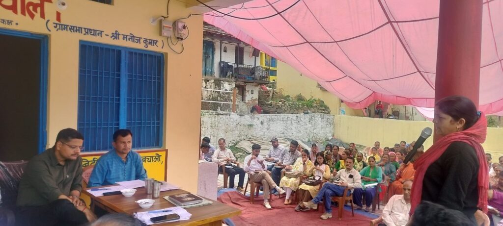 मरोड़ा गांव को क्लस्टर के रूप में विकसित किया जाएगा: सीडीओ
