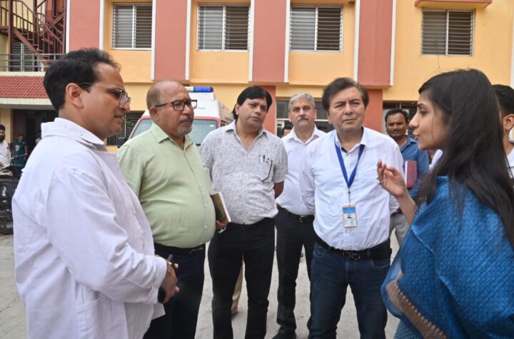 राष्ट्रीय स्वास्थ्य मिशन की निदेशक स्वाति एस. भदौरिया ने किया हरिद्वार में विभिन्न चिकित्सा संस्थानों का निरीक्षण