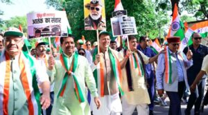 मुख्यमंत्री धामी के नेतृत्व में “तिरंगा शौर्य सम्मान यात्रा” का किया गया भव्य आयोजन