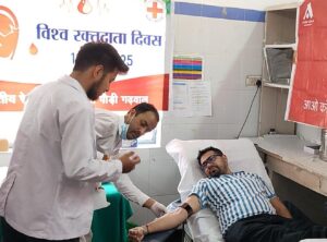 रक्तदान एक महान मानव सेवा है – डीएफओ गढ़वाल