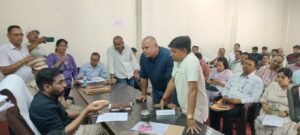 तहसील दिवस में हुआ शिकायतों का निस्तारण, जिलाधिकारी ने दिये सख़्त निर्देश