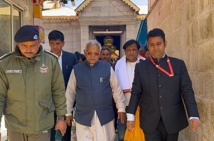 भगवान बदरीविशाल के दर्शन को पहुंचे केंद्रीय मंत्री जीतन राम मांझी